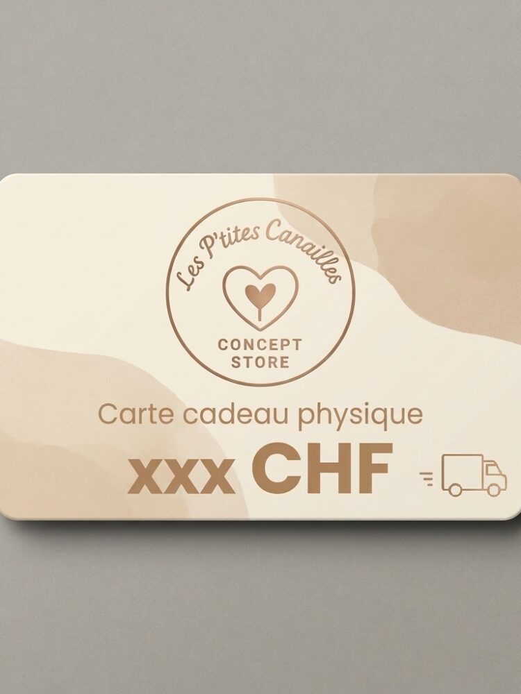 Carte cadeau physique
