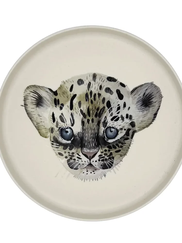 Assiette pour enfants  Léopard NUUKK
