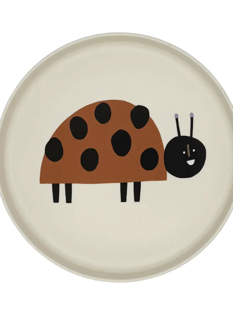Assiette pour enfants  Coccinelle NUUKK