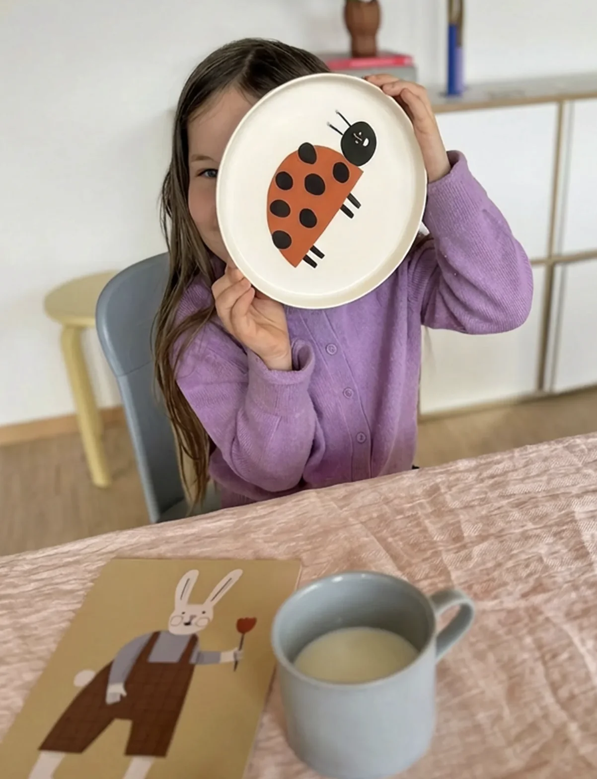 Assiette pour enfants Coccinelle NUUKK – Image 2
