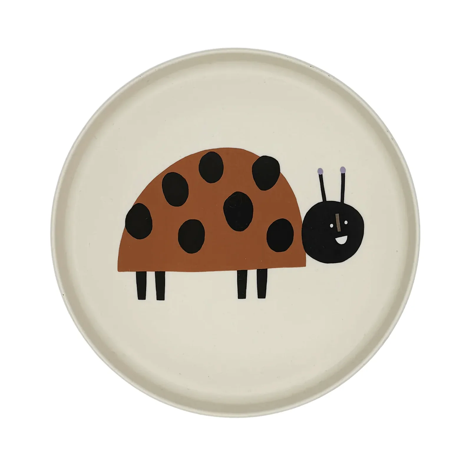 Assiette pour enfants Coccinelle NUUKK