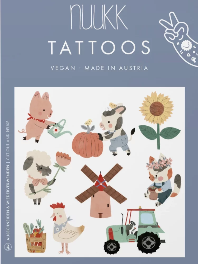 Tatouages temporaires /  Ferme