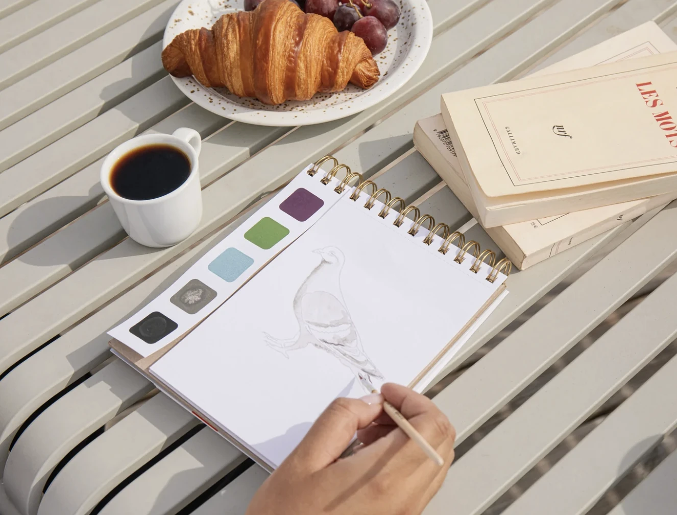 Travel Book - Carnet aquarelle - thème Air Marin – Image 4